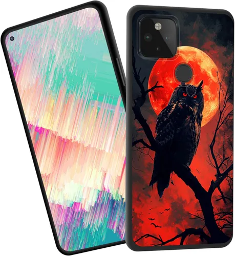 Vista 79 de Funda delgada para Google Pixel 4 XL, funda delgada de silicona de TPU suave a prueba de golpes para Google Pixel 4 XL, cruz negra