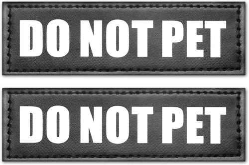 Vista 10 de WINSEE Parches reflectantes para perros de servicio para arnés de perro de servicio
