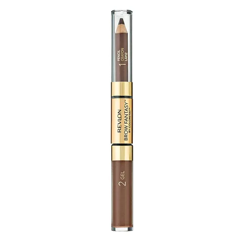 Vista 14 de Revlon ColorStay - Lápiz y gel para cejas Fantasy, 001 rubio ceniza This brow product features a powder-soft pencil and a clear shaping gel to