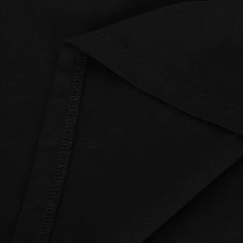 Vista 6 de Camisa de estilo árabe de moda para hombre, manga larga, botón de cuello alto, pulóver, bata musulmana sólida, Thobe largo
