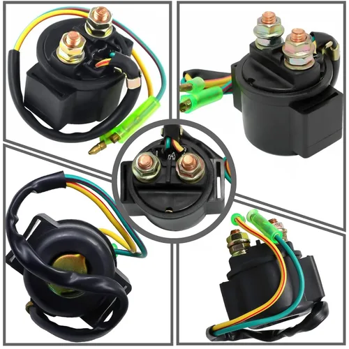 Vista 2 de Relé solenoide de arranque para Honda Fourtrax 300 TRX300EX 1993 1994 1995 1996 1997 1998 1999 2000 2001 2002 2003
