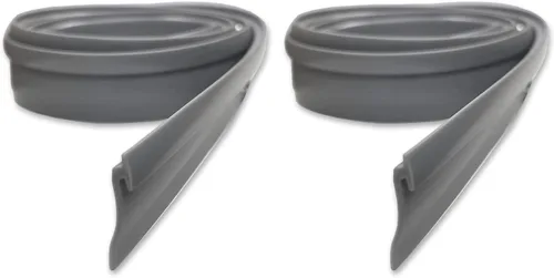 Vista 2 de Gordon Glass® - Vinilo gris en ángulo para puerta de ducha enmarcada – 36 pulgadas de largo, barrido inferior de puerta de ducha enmarcado
