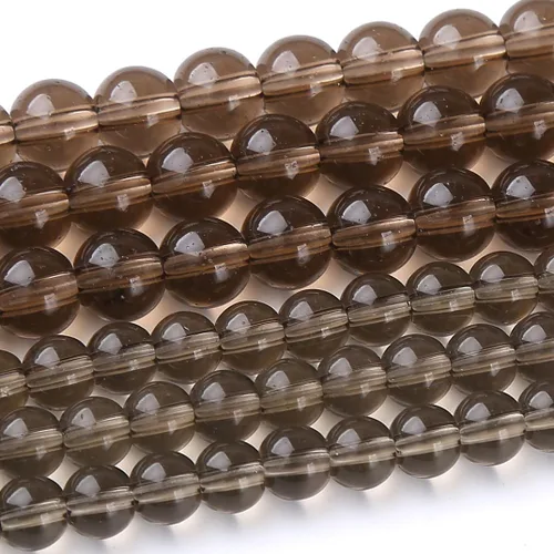 Vista 58 de Cuentas sueltas redondas de gemas naturales cuentas de piedra de energía de cristal para hacer joyas 15" (calcedonia afgana, 6 mm)