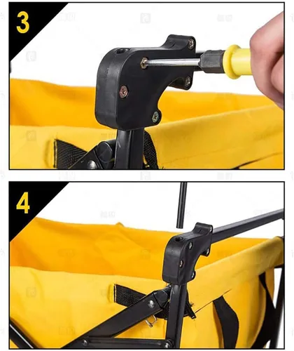 Vista 6 de TMXK Cubierta plegable para toldo, plegable, portátil, para jardín, playa, toldo, carros, plegable, mano, empuje, para niños, accesorios para carrito