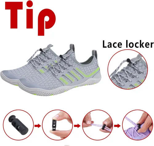 Vista 5 de Wyhan - Zapatos de agua para hombre y mujer, secado rápido, calcetines acuáticos, zapatos de buceo para playa, natación, surf, piscina, yoga