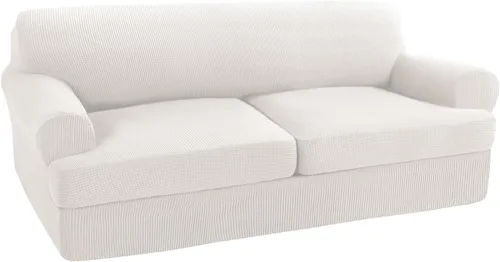 Vista 55 de Turquoize Funda para sillón con cojín en forma de T para sala de estar, funda elástica para sofá, funda suave para sillón, fundas de muebles