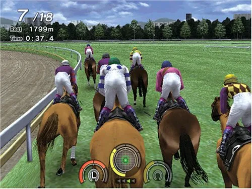 Vista 4 de GI Jockey Wii 2008 Japan Import