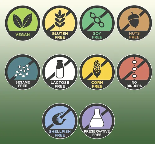 Vista 8 de Cápsulas multivitamina K totalmente naturales