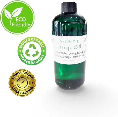 Vista 3 de Aceite de lámpara natural, aceite de lámpara biodegradable, aceite de lámpara ecológico, aceite de lámpara sin parafina, aceite de lámpara