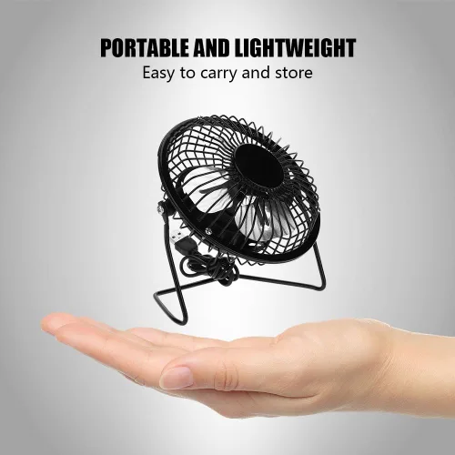 Vista 5 de Kit de mini ventilador de panel solar, 3 W 6 V al aire libre impermeable USB impermeable panel solar ventilador de refrigeración portátil al aire