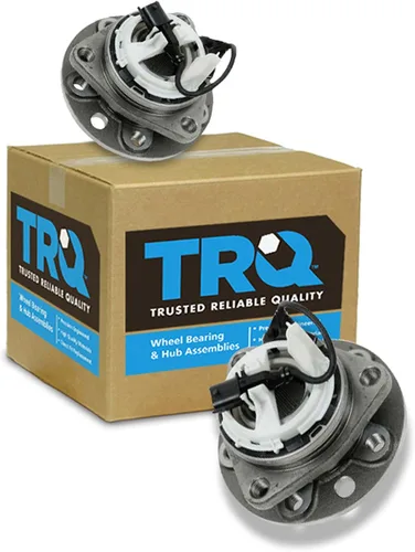 Vista 70 de TRQ Juego de 2 rodamientos de rueda delantera y conjunto de cubo compatible con Tesla 3 2020 Y 2018-2019 para Tesla 3 2020 Tesla Y AWD 2018-2019