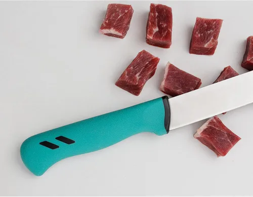 Vista 5 de YOUSUNLONG Cuchillo de trinchar de 8 pulgadas – Hoja de acero de molibdeno de alto carbono – Cuchillos para cortar carne – Mango ergonómico