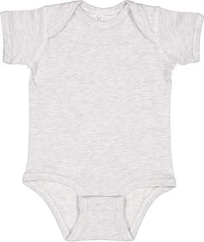 Vista 45 de RABBIT SKINS, Body de manga corta de jersey fino suave para bebé
