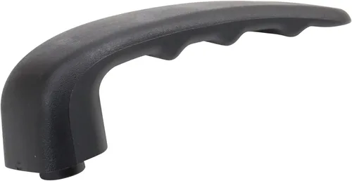 Vista 52 de TRQ Manija Interior de Puerta del Lado del Pasajero Negra Compatible con Ford Bronco 1987-1996 F-150 1987-1997 F-250 1997 F-250 HD F-350