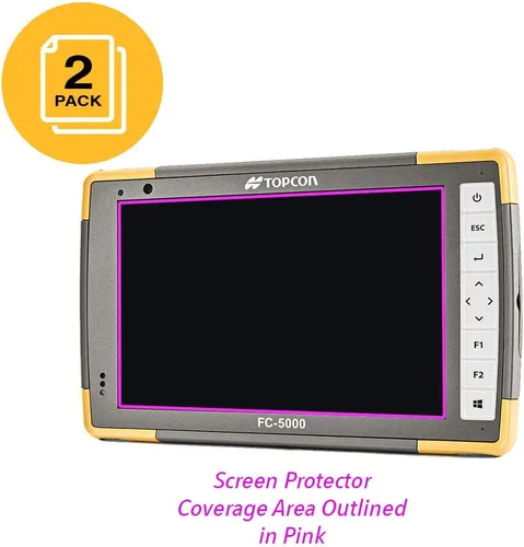 Vista 3 de JAVOedge Protector de pantalla para tablet Topcon FC-5000 Rugged (Protector de pantalla antirreflejos (paquete de 2) Armadura defensiva contra