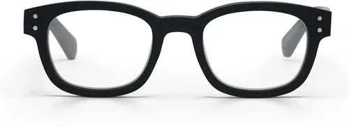 Vista 10 de eyebobs - Biff Premium Traditional and Blue Light Reading Glasses for Men and Women Square Frame for Narrow Faces