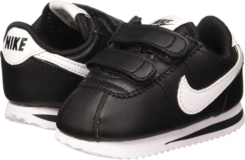 Vista 7 de Nike - Tenis Cortez Basic SL para niño, color blanco y negro