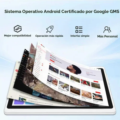 Vista 3 de HNVHNV Tablet Android 15 de 7 pulgadas, 9GB RAM 32GB ROM expansión 1TB, procesador de cuatro núcleos, cámara dual, WiFi 5G/2.4G, Bluetooth, control