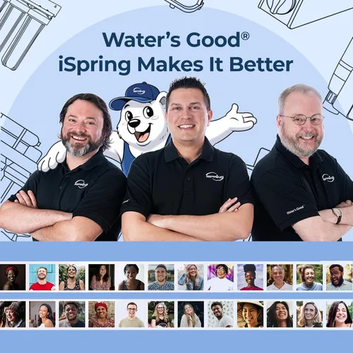 Vista 5 de iSpring Sistema de filtro de agua para toda la casa de eliminación de plomo probado por SGS, reduce sedimentos, cloro y hasta un 99% de plomo