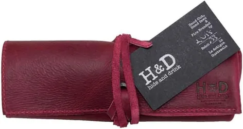 Vista 40 de Hide & Drink, Organizador de rollos de reloj de cuero hecho a mano de cuero de grano completo, con capacidad para hasta 4 relojes, fácil de llevar