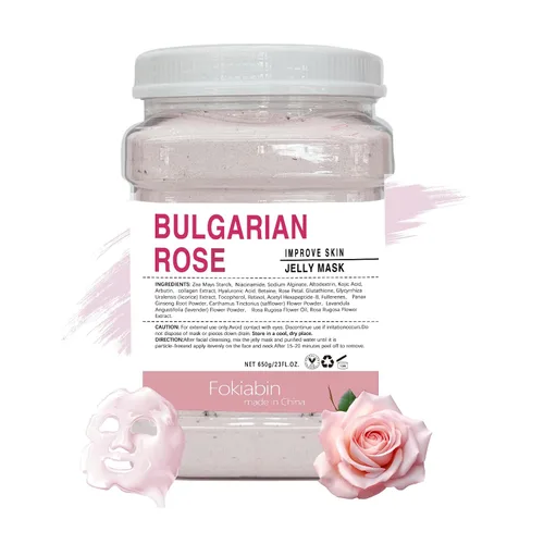 Vista 14 de Máscara de Gel de Jabón para Faciales, Hidratante y Humectante, Máscara Facial de Gel de Goma Desmontable para Hidratación Profunda y Brillo, Frasco