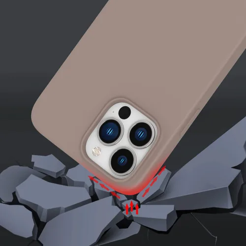 Vista 5 de ZTOFERA Funda cruzada para iPhone 14 Pro Max con correa de cordón, cuerda ajustable, funda suave de silicona líquida para iPhone 14 Pro Max de 6.7