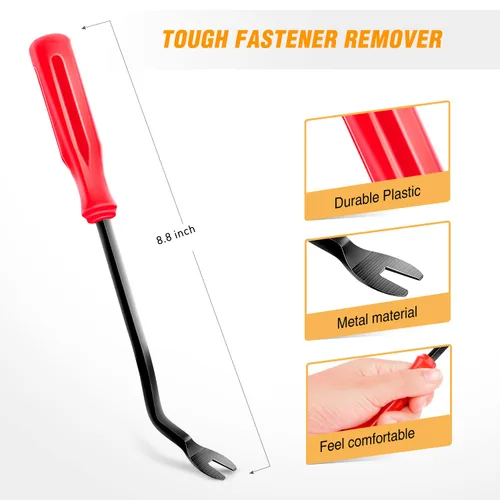 Vista 6 de GOOACC 100 clips de guardabarros para el cuerpo, remaches para el motor, debajo de la cubierta, clips de protección contra salpicaduras para Honda