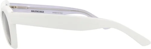 Vista 3 de Balenciaga Gafas de sol de mariposa para mujer, Blanco