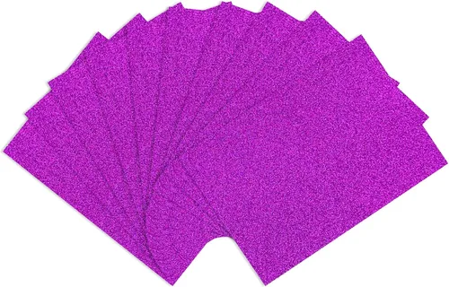 Vista 8 de Sonjade Papel de cartulina con purpurina, papeles con purpurina que no se desprende, cartulina para proyectos de manualidades y bricolaje, papel