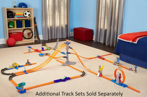 Vista 16 de Hot Wheels Track Builder Flip Tower Stunt Pack