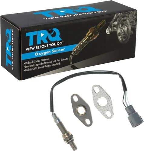 Vista 305 de TRQ Sensor de Oxígeno O2 de 4 Hilos de Banda Estrecha Compatible con VW Atlas 2.0L 2018-21, VW GTI 2.0L 2016-18, Audi A3 Quattro 2.0L 2015-18, VW