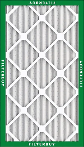 Vista 9 de Filterbuy Filtro de aire de 10 x 30 x 2 pulgadas MERV 8, protección contra el polvo (paquete de 1), filtros de aire plisados HVAC para calderas