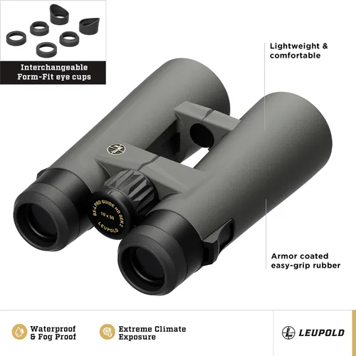 Vista 3 de Leupold BX-4 Pro Guide HD binoculares, 12x50mm Gen 2 (184763)