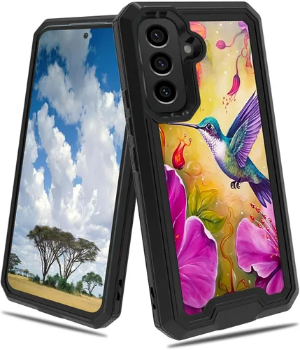 Vista 54 de Funda para Samsung S23 FE Funda Galaxy S23 FE 2 en 1 PC duro de doble capa TPU suave a prueba de golpes Funda protectora para Samsung Galaxy S23 FE