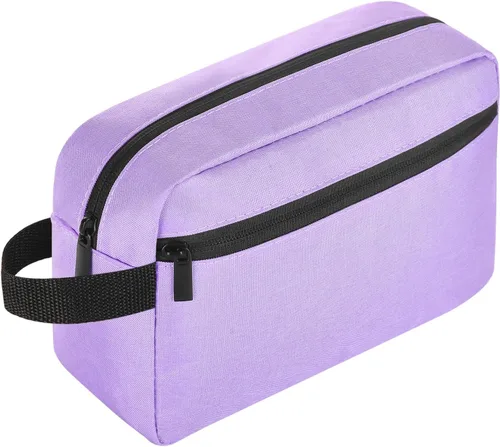 Vista 19 de Icramsy Neceser de viaje para mujeres y hombres, bolsa de cosméticos colgante, accesorios de viaje para mujeres y hombres, Negro, Moderno