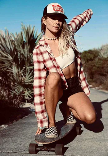 Vista 3 de VIEEL - Gargantilla de concha natural con diseño de concha de puka ajustable, para mujeres, hombres, niñas, señoras