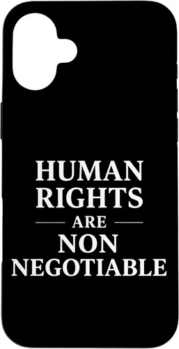 Vista 23 de Human Rights are Non Negotiable Social Justice & Equality Case for iPhone XR