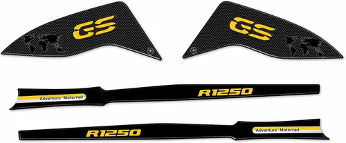 Vista 2 de labelbike - Adhesivos de resina de gel 3D para motocicleta, protecciones de mano compatibles con BMW R 1250 GS 40th Anniversary 2021-2023