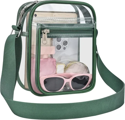 Vista 36 de USPECLARE Clear Bag for Stadium Events Clear Messenger Bag for Men and Women