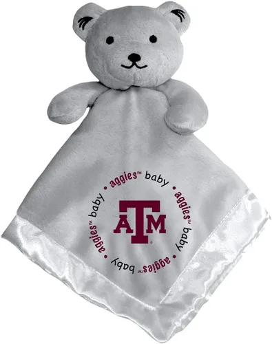 Vista 2 de Baby Fanatic Oso de seguridad gris - NCAA - Con licencia oficial Snuggle Buddy