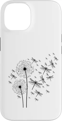 Vista 4 de Funda para iPhone 12/12 Pro Wildlife Animal Insect Dandelion Dragonfly