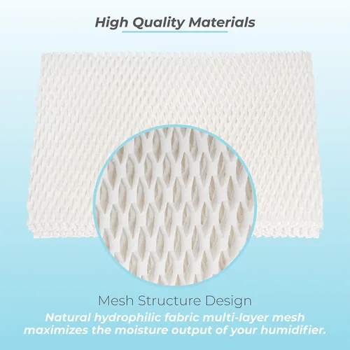 Vista 3 de ANTOBLE Paquete de 4 filtros de repuesto de mecha para humidificador MD1-0034 compatibles con humidificadores evaporativos Vornado EVAP2, EVAP40