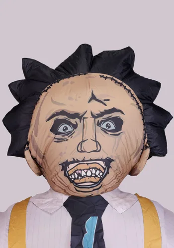Vista 5 de Decoración Inflable Leatherface de 25 Pies Multicolor