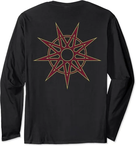 Vista 2 de Slipknot cerebro Ripper playera de manga larga, Jaspeado oscuro