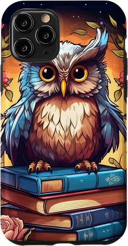 Vista 27 de Funda para bibliotecario para iPhone 16 Owl Book Lover