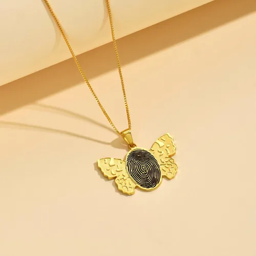 Vista 6 de Collar personalizado con dije de mensaje de escritura a mano, grabado personalizado, collar conmemorativo para mujer, joyería conmemorativa, regalo