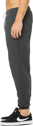 Vista 3 de Bella + Canvas C3727 - Pantalones deportivos unisex, Dark Grey Heather-93