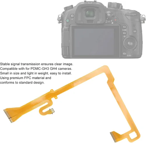 Vista 3 de Cable de cámara LCD Flexible Flat FPC Connector Module Camera Parts para DMC GH3 GH4