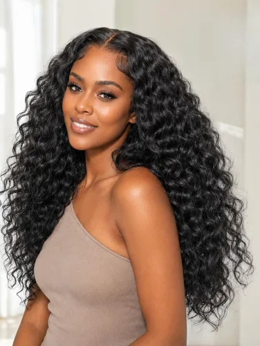 Vista 9 de Nadula Peluca Precortada 13x4 HD Ondas Sueltas Castaño Ombré Marrón con Cordón Cabello Humano con Flequillo Face Framing, Peluca Frontal de Encaje