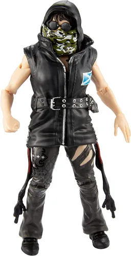 Vista 2 de WWE MATTEL Nikki Cross Elite Collection - Figura de acción de lujo con detalles faciales realistas, equipo de anillo icónico y accesorios